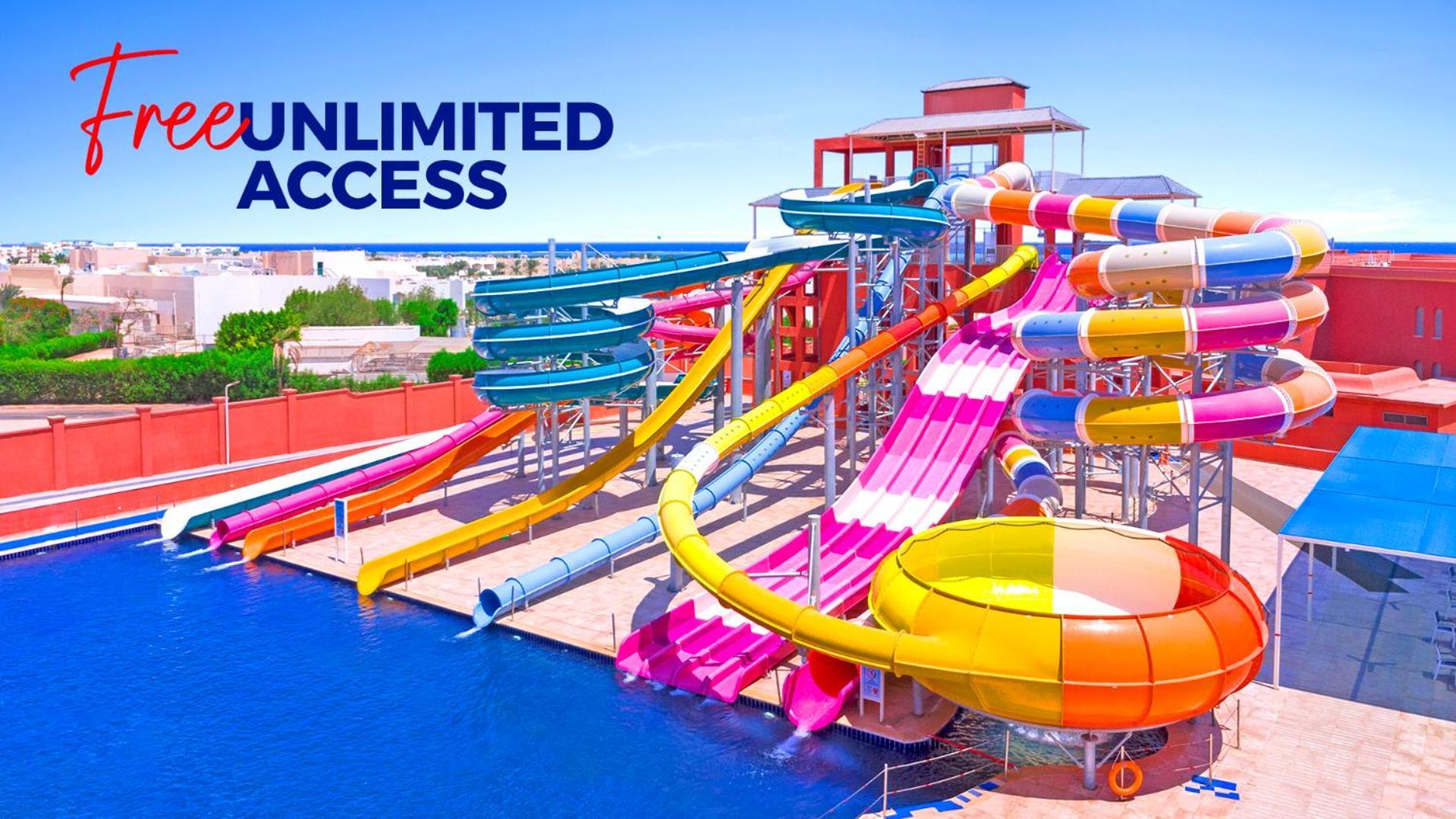 Pickalbatros Laguna Club Resort Sharm El Sheikh Zewnętrze zdjęcie Splash the Sun Water Park