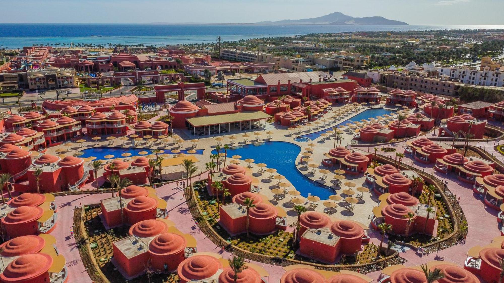Pickalbatros Laguna Club Resort Sharm El Sheikh Zewnętrze zdjęcie Aerial view of the resort