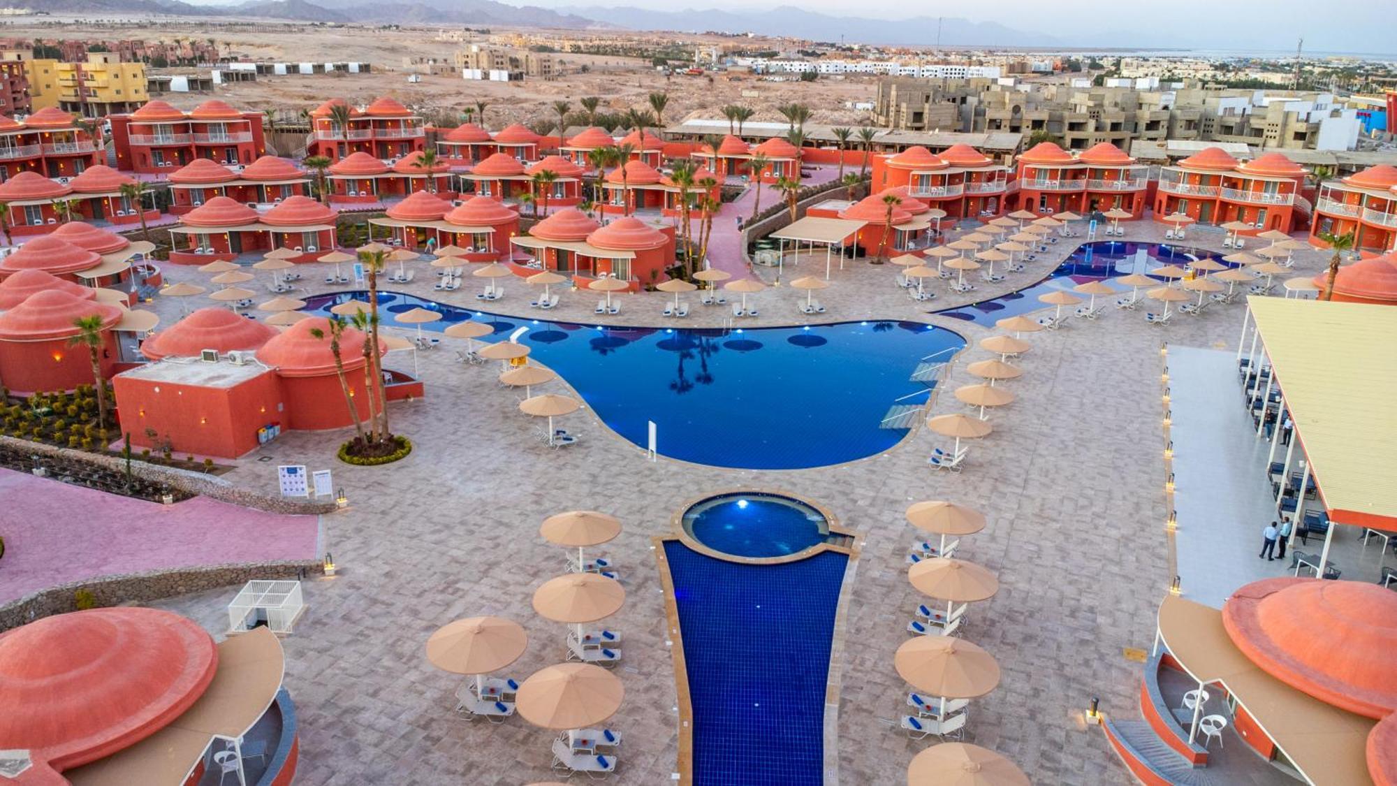 Pickalbatros Laguna Club Resort Sharm El Sheikh Zewnętrze zdjęcie Aerial view of the resort