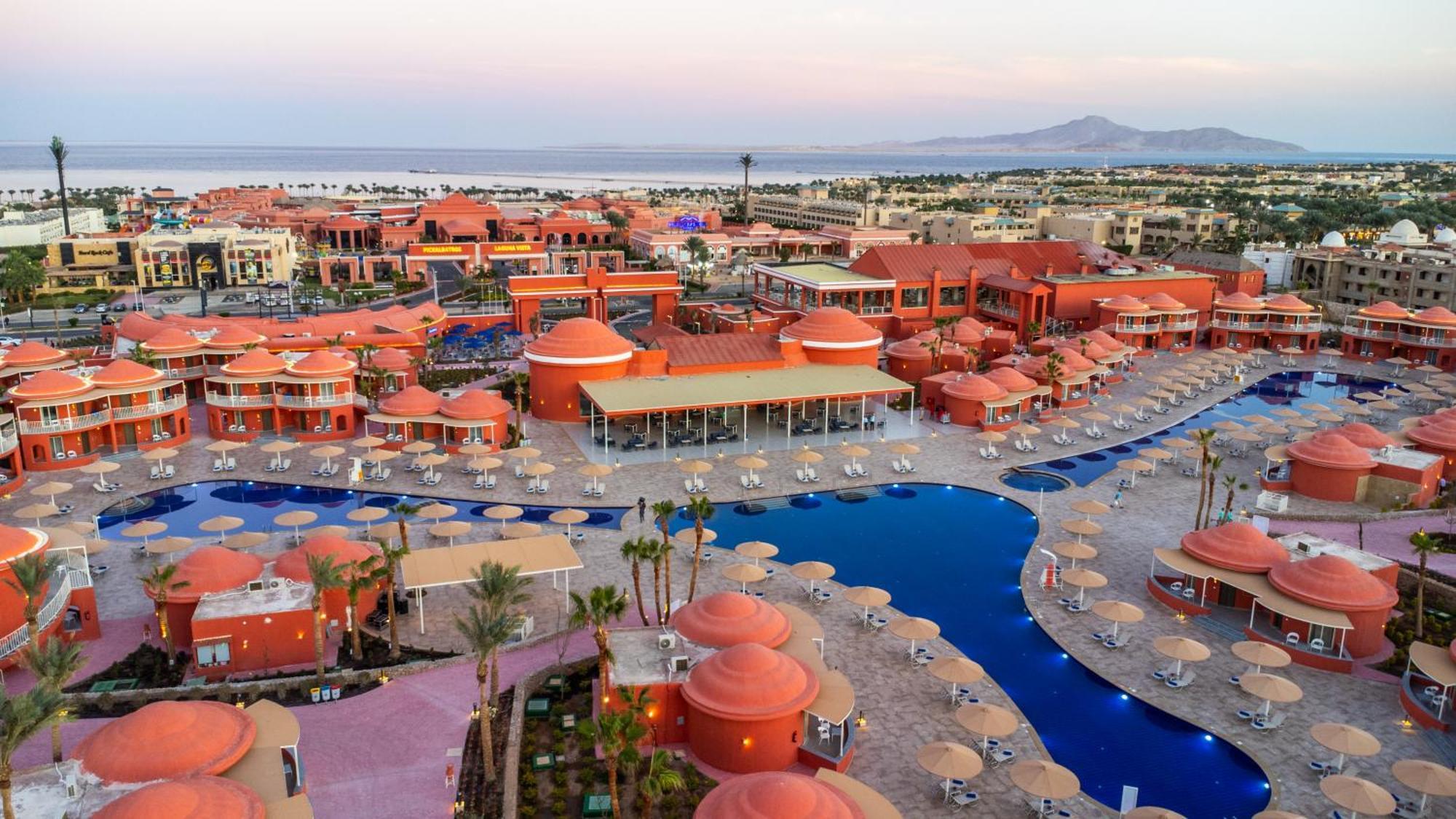 Pickalbatros Laguna Club Resort Sharm El Sheikh Zewnętrze zdjęcie Aerial view of the resort