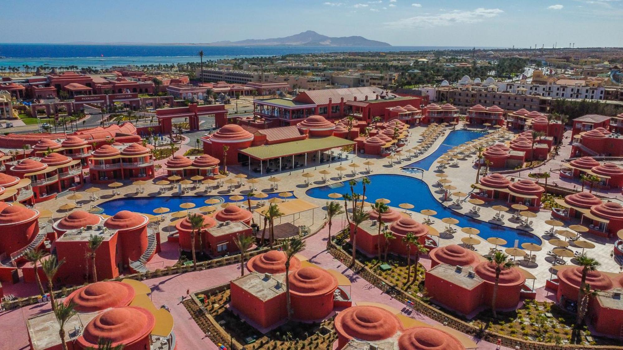Pickalbatros Laguna Club Resort Sharm El Sheikh Zewnętrze zdjęcie Aerial view of the resort