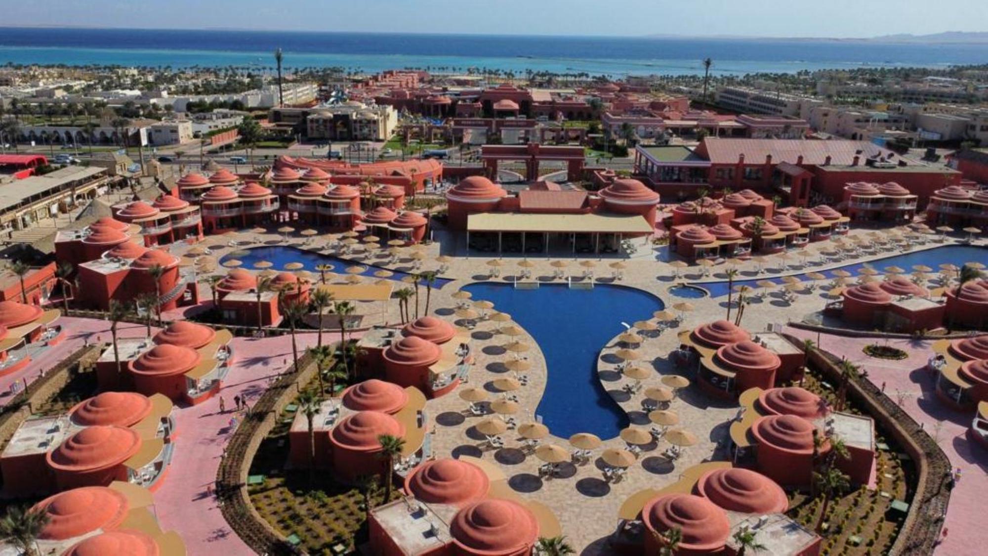 Pickalbatros Laguna Club Resort Sharm El Sheikh Zewnętrze zdjęcie Aerial view of the resort